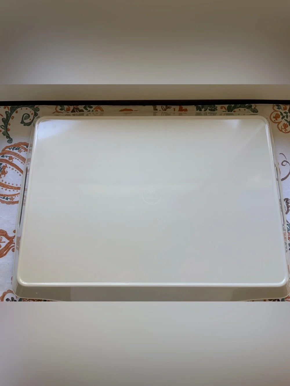 Pier 1 Go Jump in the Leaves Melamine Handled Serving Tray Platter